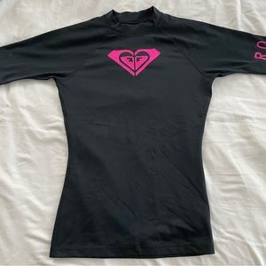 ROXY Whole Hearted Short Sleeve Rashguard